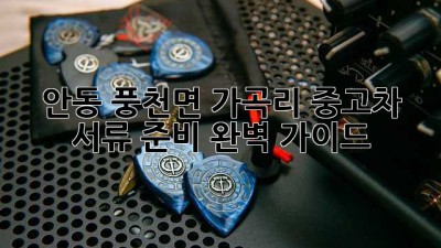 안동 풍천면 가곡리 중고차 서류 준비 완벽 가이드